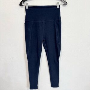 Beyond Yoga Spacedye High Waisted Navy Blue Leggings Women’s Size Medium